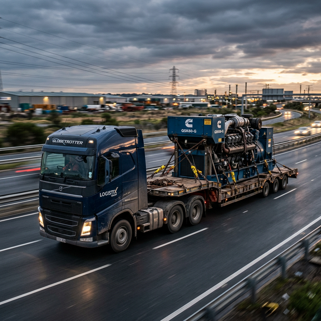 Industrial Machinery Move